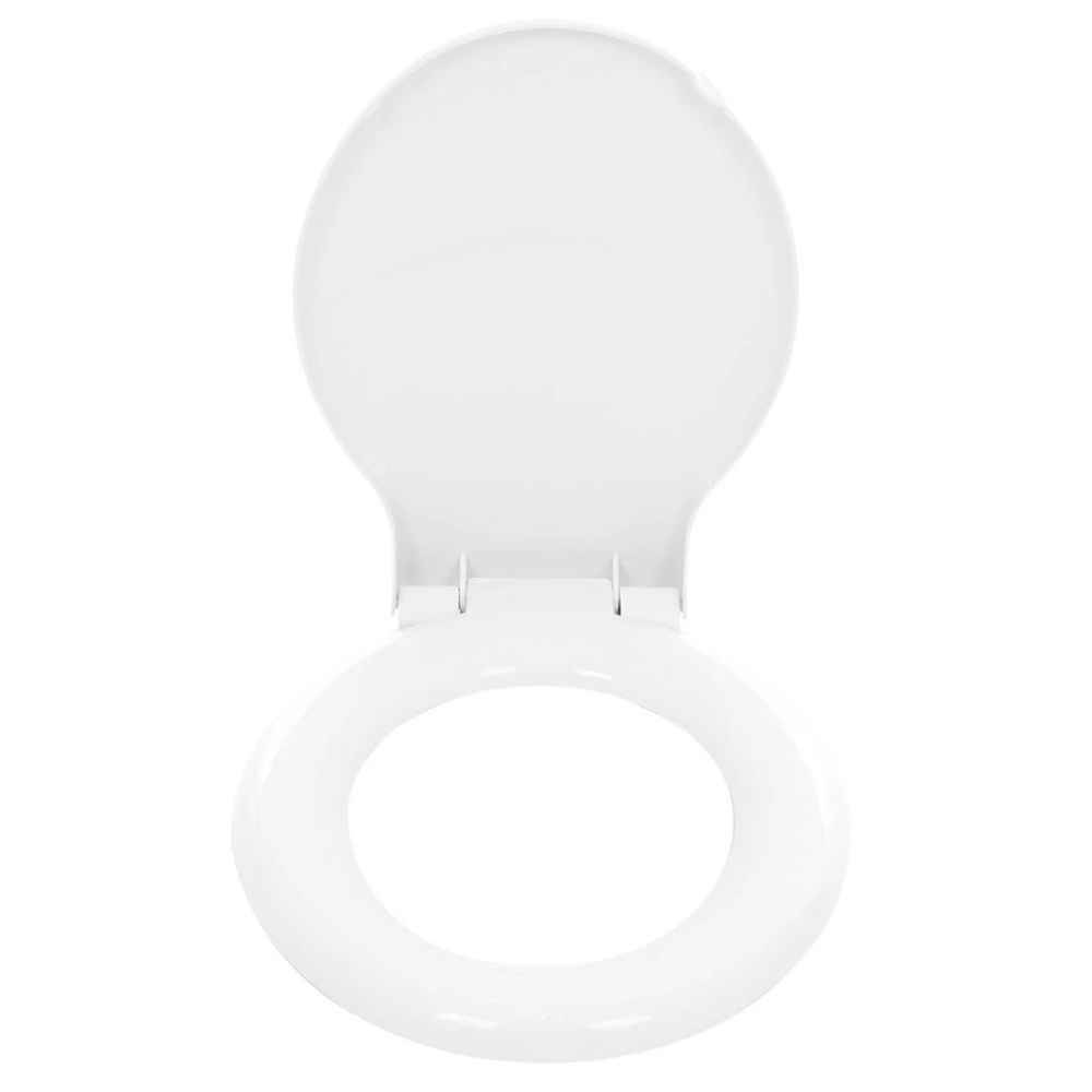 [71055699] Capac WC din polipropilena inchidere standard 375 x 460 mm alb