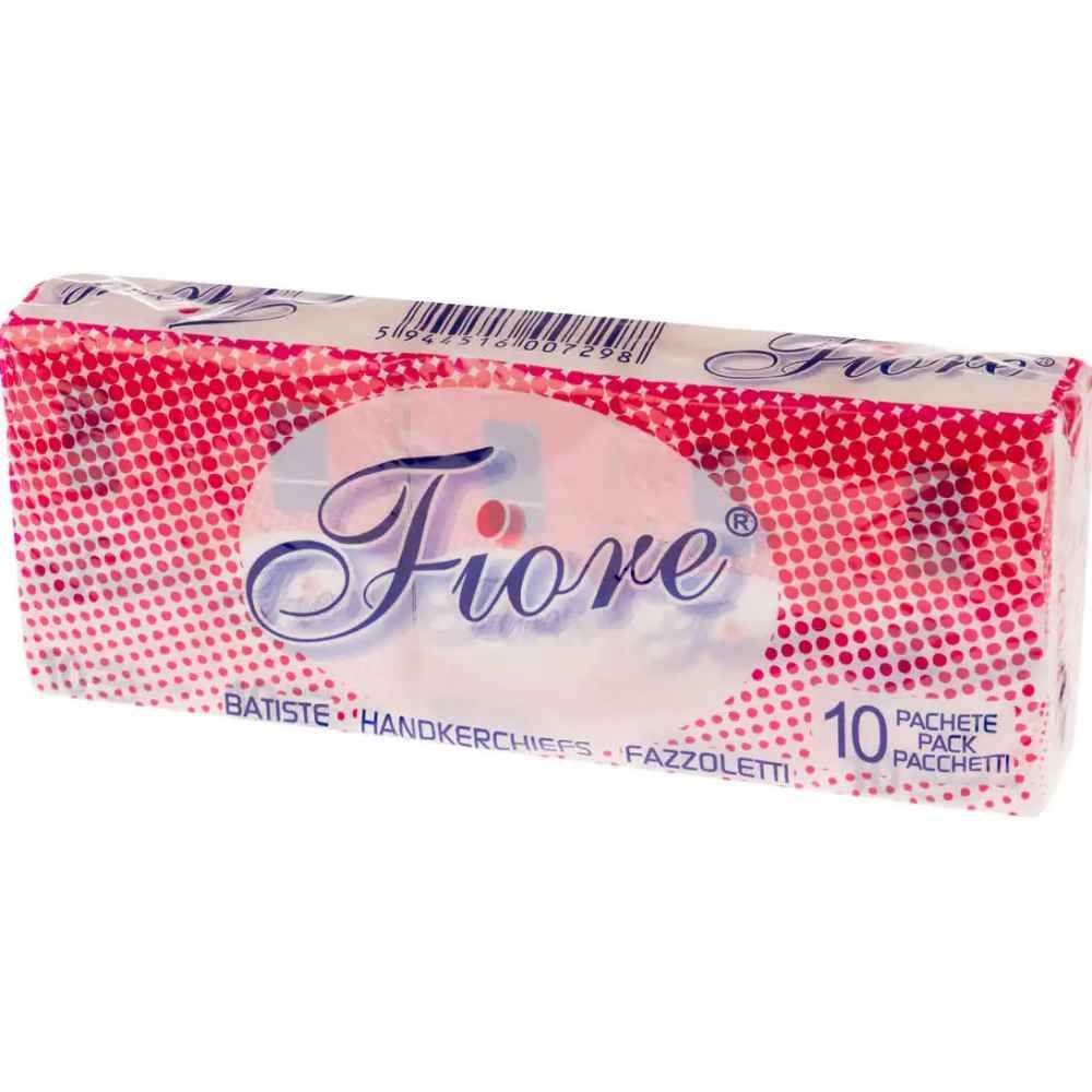 [27899635] Batiste servetele nazale 2 straturi 10 foi/bucata FIORE