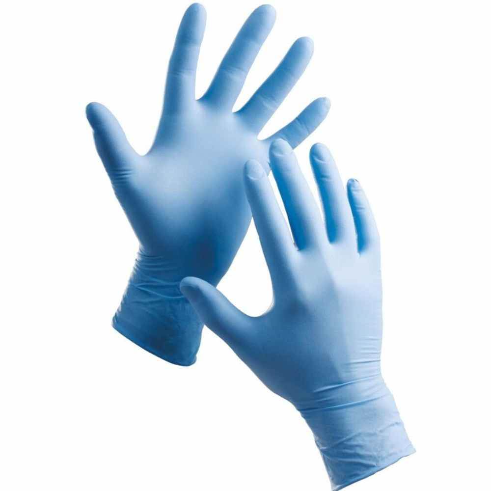 [27170329] Manusi nitril albastre masura M, 100 buc./cutie OTI
