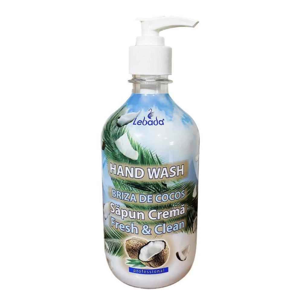 [27085509] Sapun lichid 1l, cu pompita, cocos cremos LEBADA