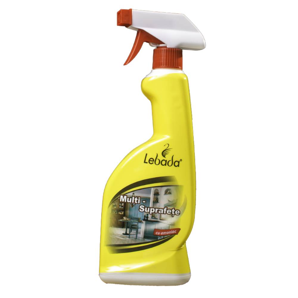 [27264514] Detergent multisuprafete, cu pulverizator, cu amoniac, 1 l, LEBADA