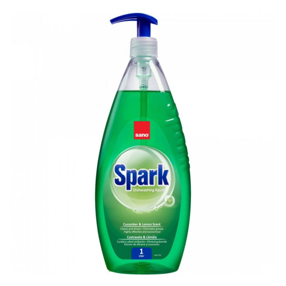 [27119014] Detergent de vase Sano Spark Castravete 1L