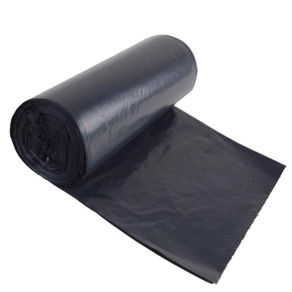 [72352012] Saci de gunoi menajer, 35 l, 15 buc, cu snur, negru, 
