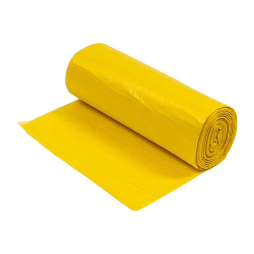 [71021246] Saci menajeri, 60 l, 50 buc, galben