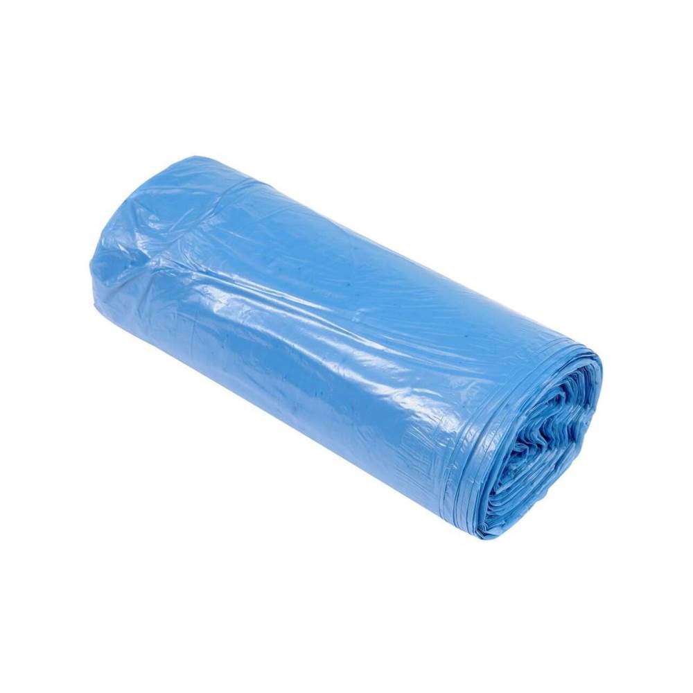 [71021253] Saci de gunoi menajer, 60 l, 15 buc, albastru