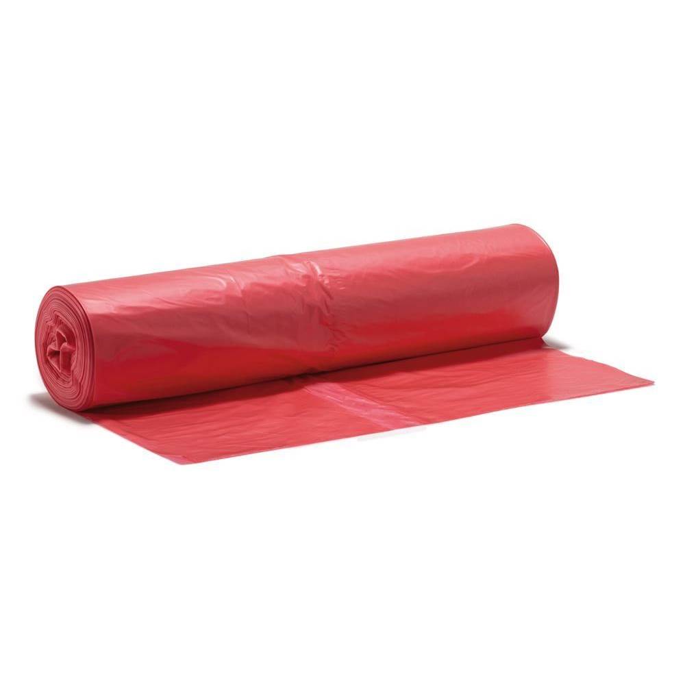[71021257] Saci menajeri, 120 l, 10 buc, rosu