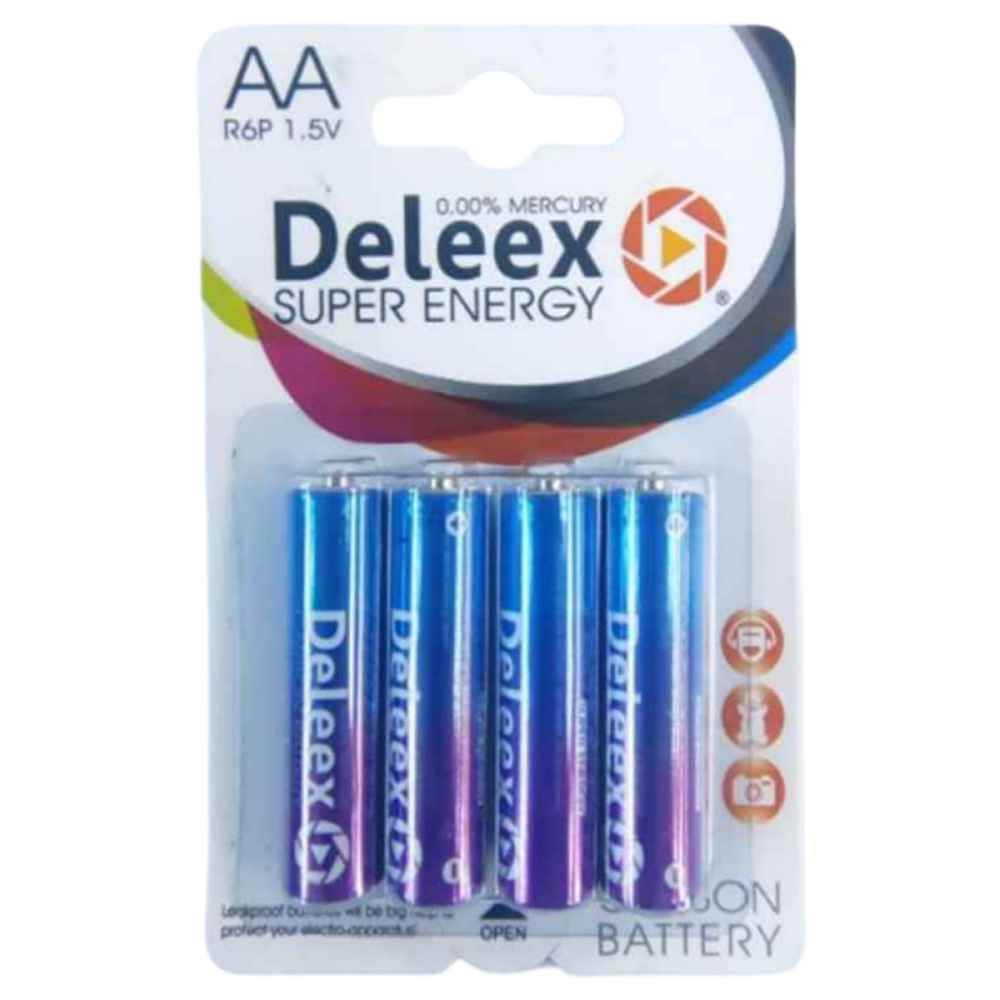[70511212] Baterie R6P AA 1.5V Deleex Super Energy 4 buc/blister