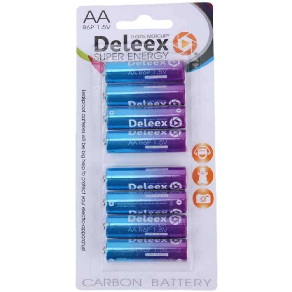 [70511213] Baterie R6P AA 1.5V Deleex Super Energy 8 buc/blister