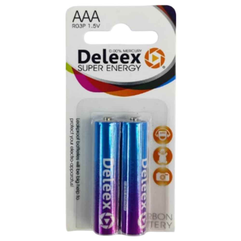 [70511220] Baterie R03P AAA 1.5V Deleex Super Energy 2 buc/blister