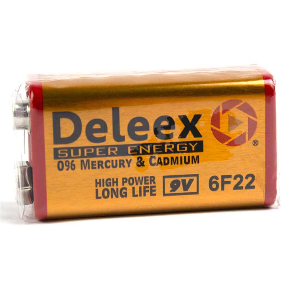[70511235] Baterie 6F22 9V fara mercur si cadmiu Deleex Super Energy