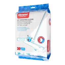 [71031704] Lavete uscate pentru mop plat 20x48cm 30 buc/set Kleaner GSG019