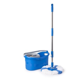 [71031709] Galeata 8l cu storcator circular si 2 rezerve mop Tornado Kleaner KT2211